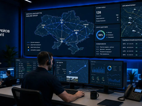 Технологічну основу складають WMS Microsoft Dynamics AX для складського обліку, TMS для маршрутної оптимізації та мобільний додаток для водіїв з фіксацією статусів. Клієнт отримує онлайн-доступ до відстеження та автоматичні сповіщення на ключових етапах.