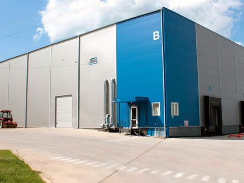 Модуль B - Напольное хранение