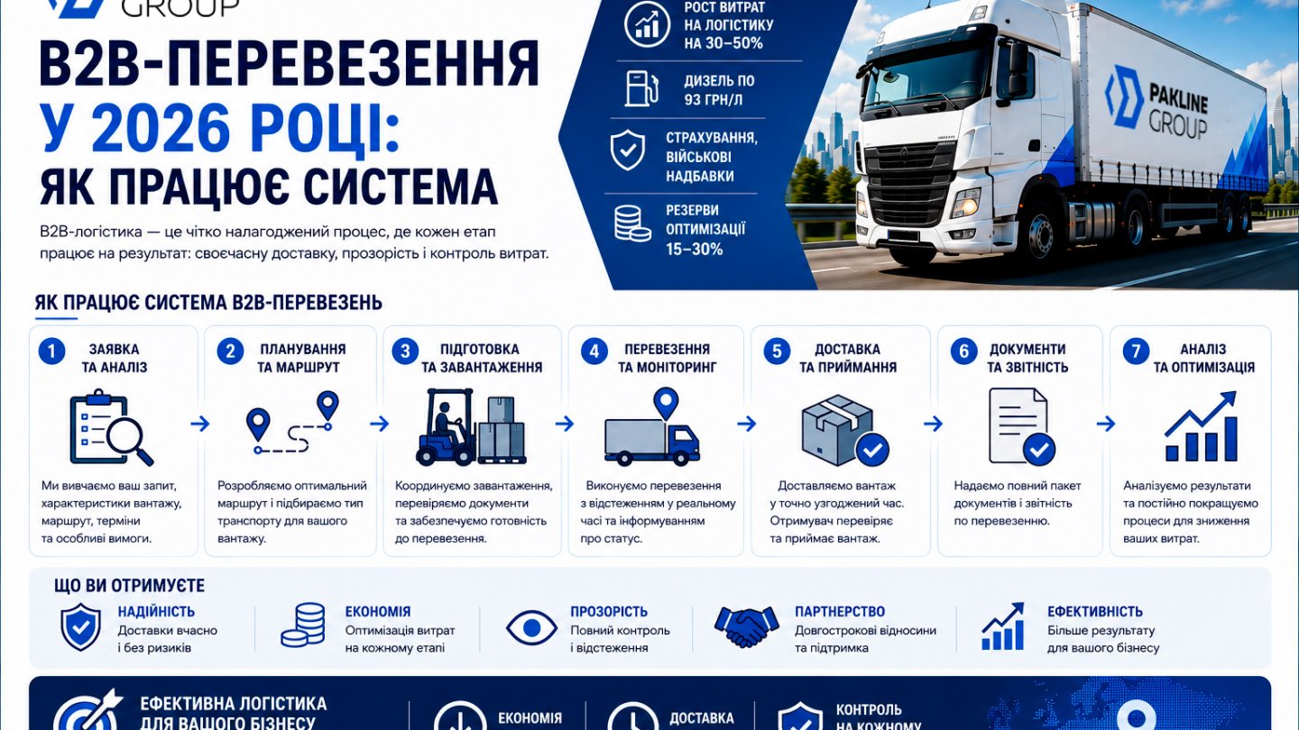 B2B-перевезення у 2026 році: як працює система