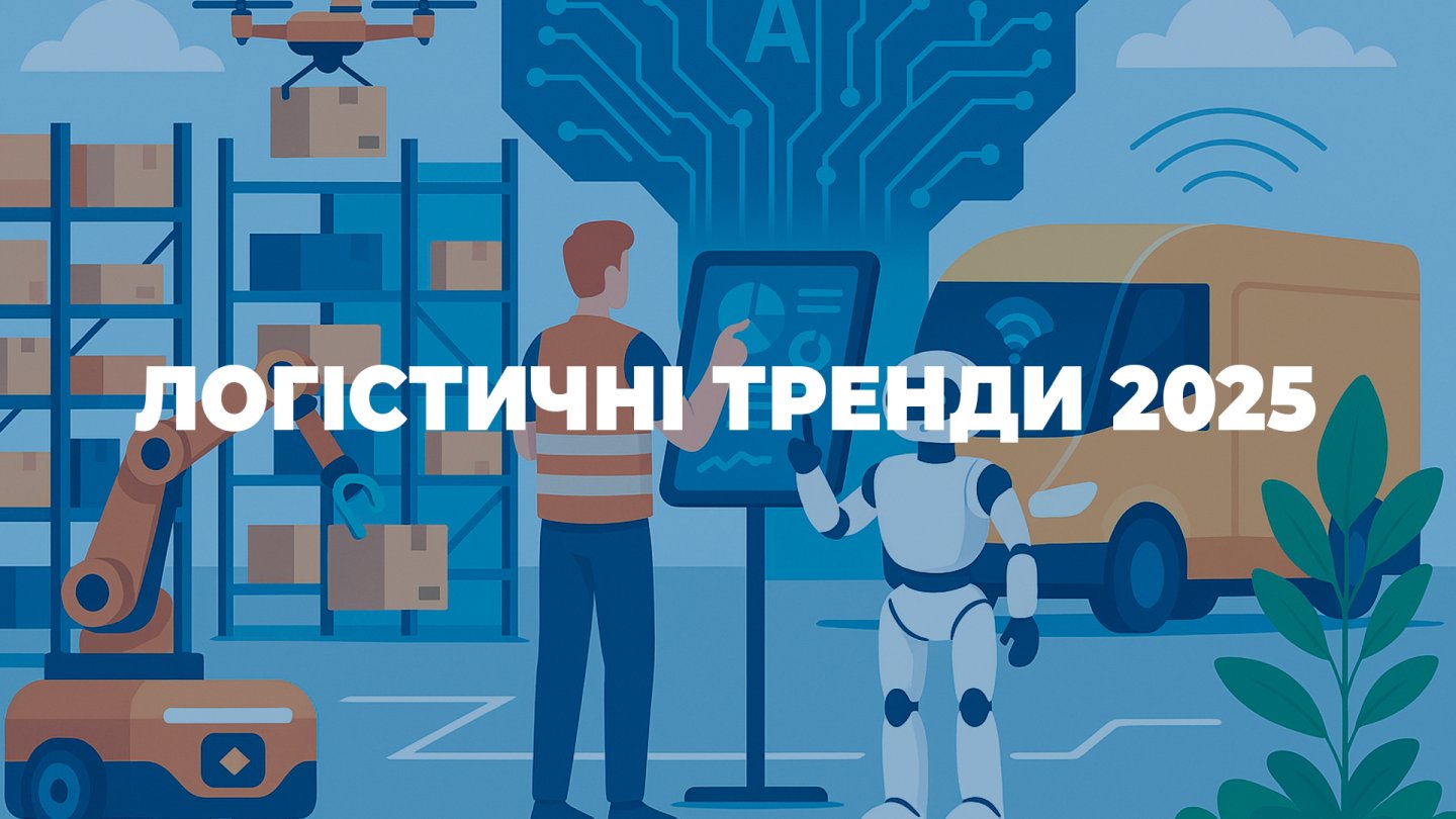 Огляд логістичних трендів 2025: Роботизація, штучний інтелект, автоматизація
