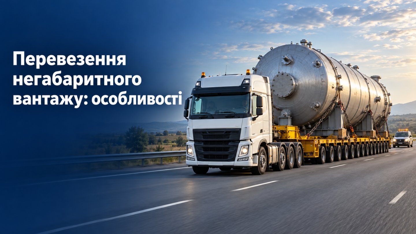 Перевезення негабаритного вантажу: особливості