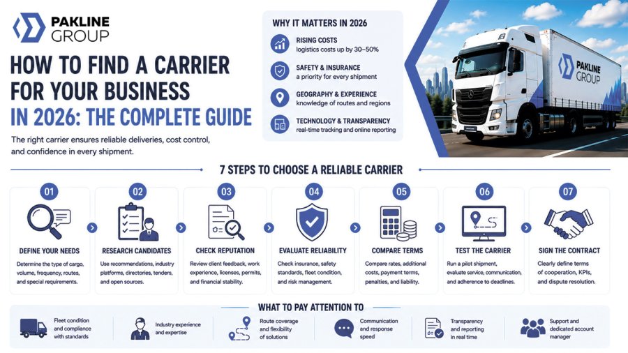 How to Find a Freight Carrier for Your Business in 2026