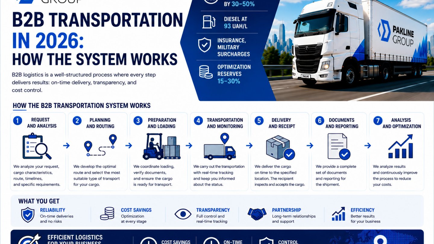 B2B Freight Transportation in 2026: How the System Works