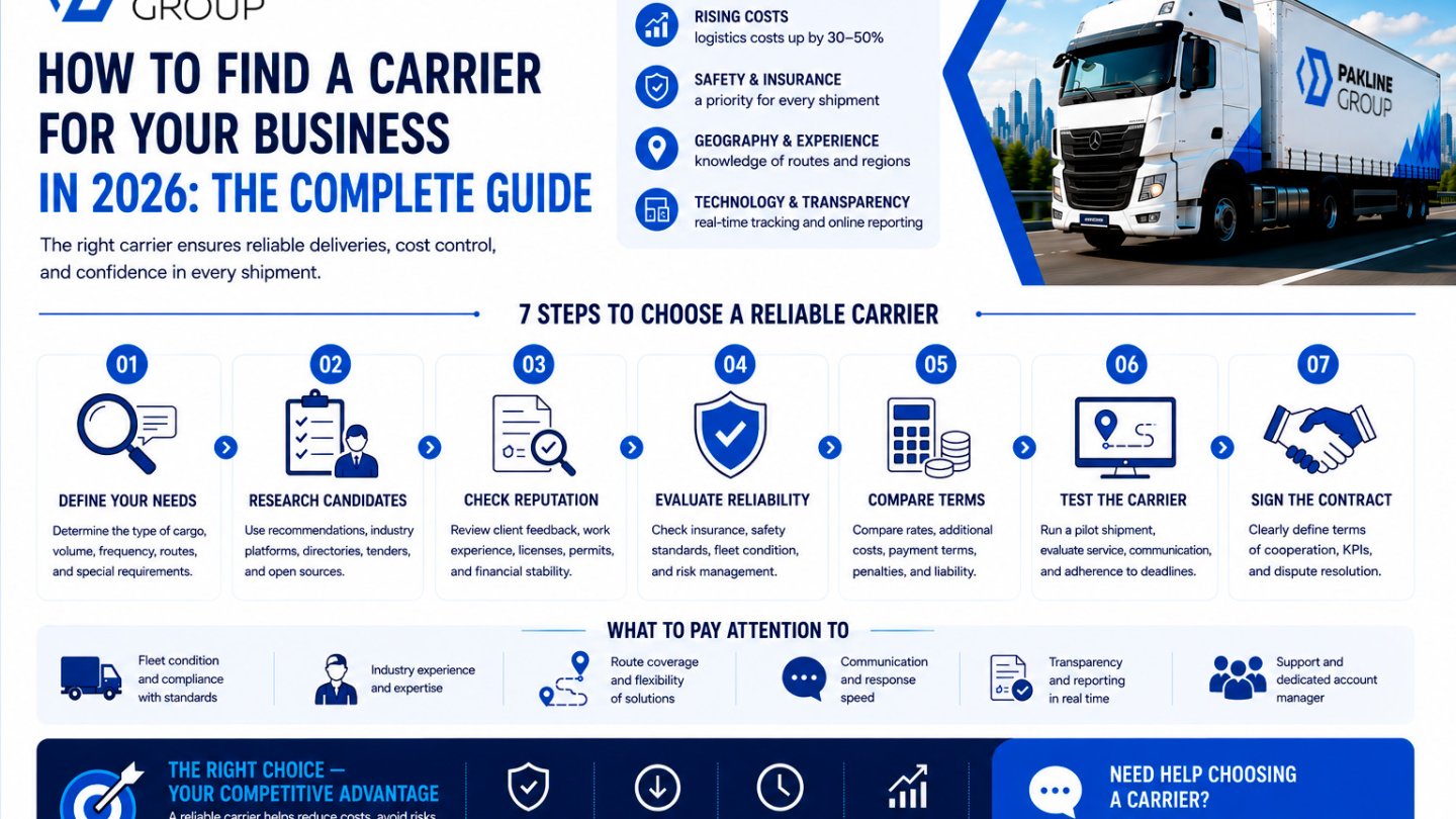 How to Find a Freight Carrier for Your Business in 2026