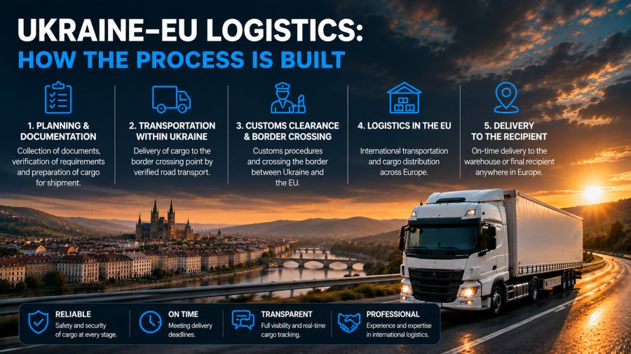 Ukraine–EU Logistics: How the Process Works Step by Step