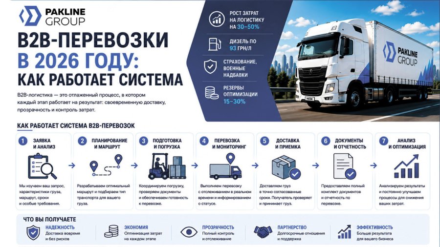 B2B-перевозки в 2026 году: как работает система
