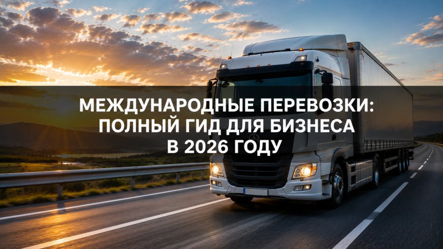Международные перевозки: полный гид для бизнеса в 2026 году