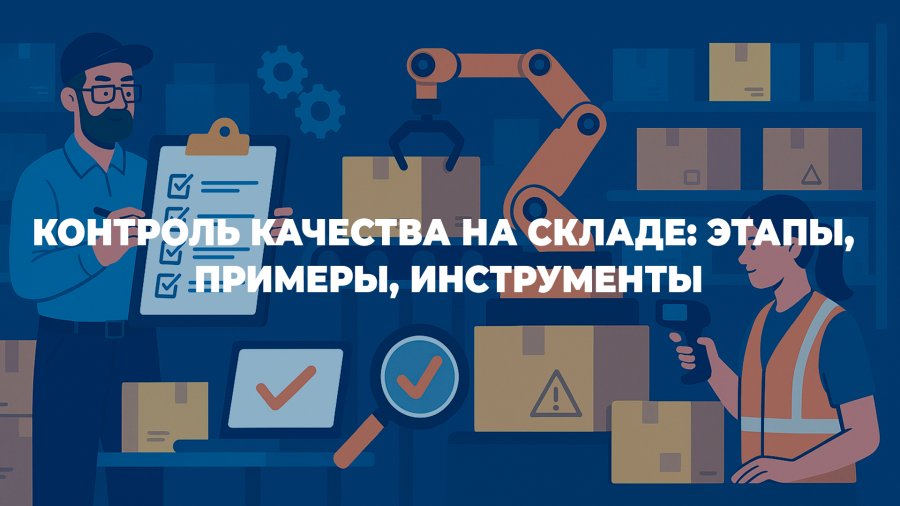 Контроль качества на складе: этапы, примеры, инструменты