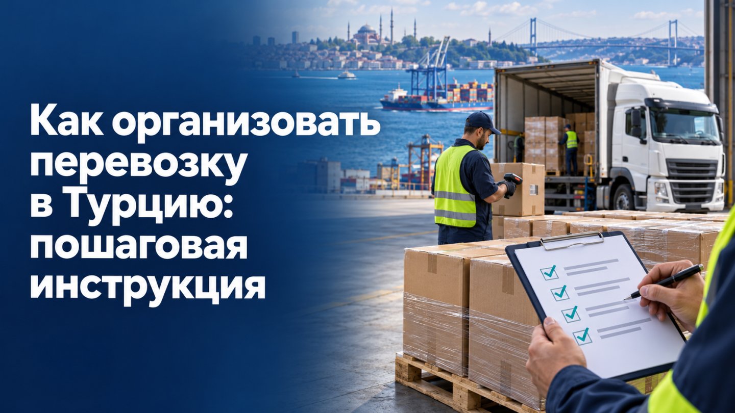 Как организовать перевозку в Турцию: пошаговая инструкция